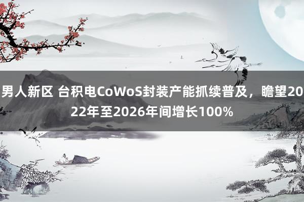 男人新区 台积电CoWoS封装产能抓续普及，瞻望2022年至2026年间增长100%