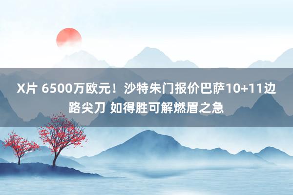 X片 6500万欧元！沙特朱门报价巴萨10+11边路尖刀 如得胜可解燃眉之急