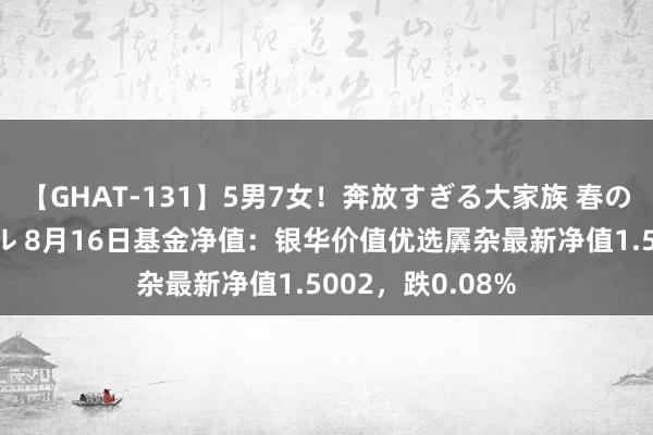 【GHAT-131】5男7女！奔放すぎる大家族 春の2時間スペシャル 8月16日基金净值：银华价值优选羼杂最新净值1.5002，跌0.08%