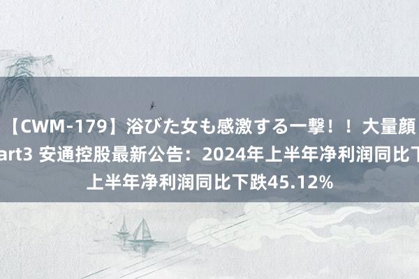 【CWM-179】浴びた女も感激する一撃！！大量顔射！！！ Part3 安通控股最新公告：2024年上半年净利润同比下跌45.12%