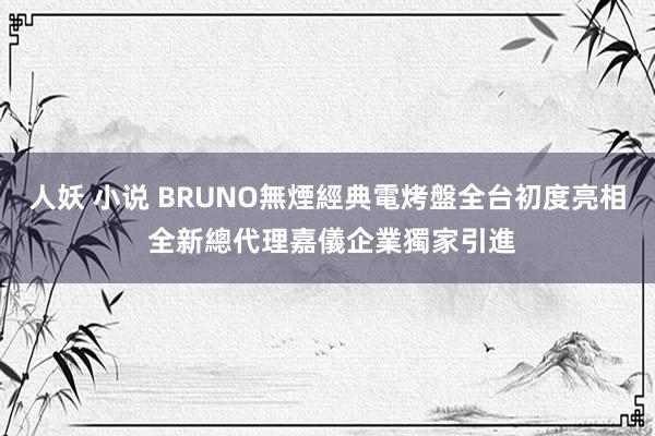 人妖 小说 BRUNO無煙經典電烤盤全台初度亮相 全新總代理嘉儀企業獨家引進